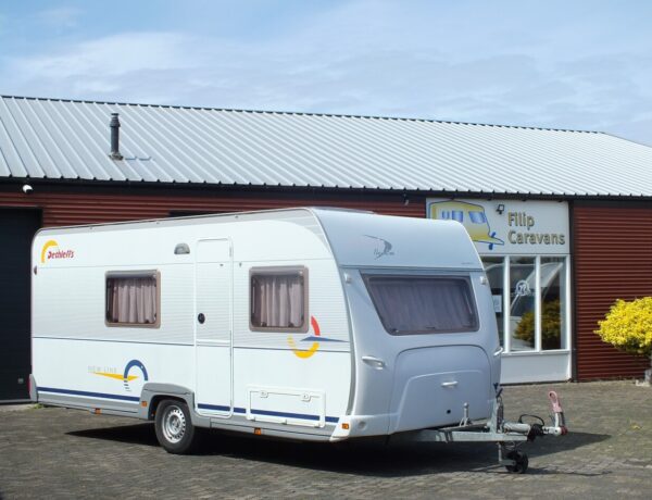 DETHLEFFS New Line 490 TK bj.2003 STAPELBED VOORTENT, DOUCHE