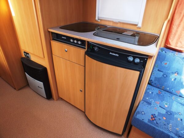 DETHLEFFS New Line 490 TK bj.2003 STAPELBED VOORTENT, DOUCHE - Afbeelding 15