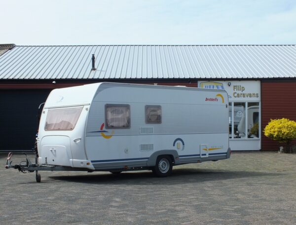 DETHLEFFS New Line 490 TK bj.2003 STAPELBED VOORTENT, DOUCHE - Afbeelding 2
