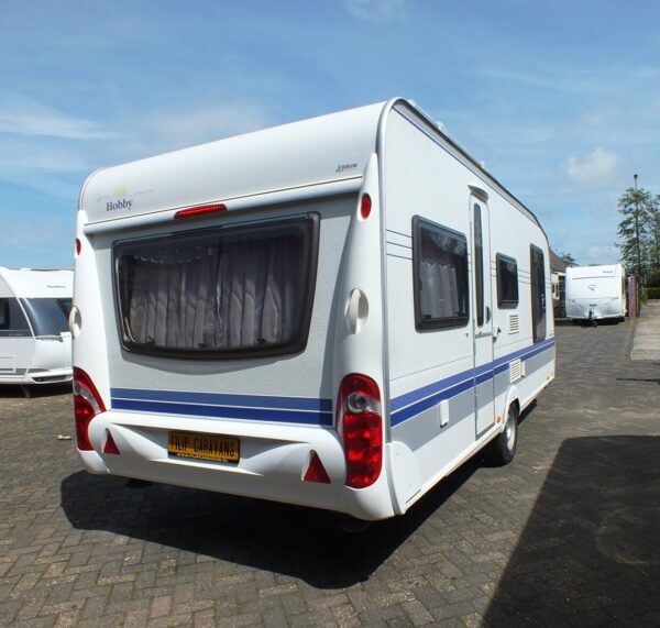 Hobby Excellent 540 UFF, bj. 2007,met VRIJSTAAND BED,RONDZIT - Afbeelding 6