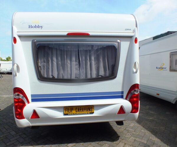 Hobby Excellent 540 UFF, bj. 2007,met VRIJSTAAND BED,RONDZIT - Afbeelding 4