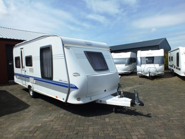 Hobby Excellent 540 UFF, bj. 2007,met VRIJSTAAND BED,RONDZIT