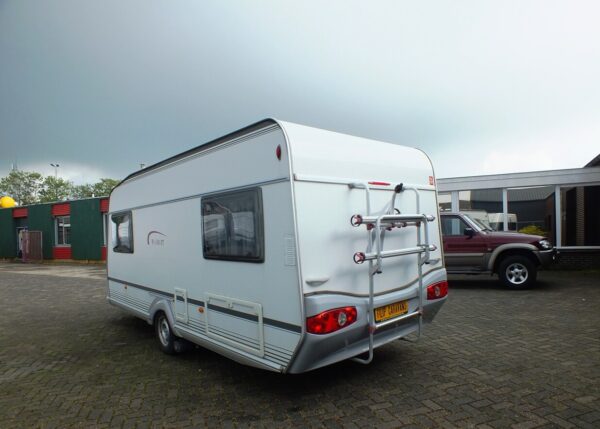 LMC FAVORIT 495, bj.2008, MOVER, VOORTENT, 2 ENKELE BEDDEN - Afbeelding 5