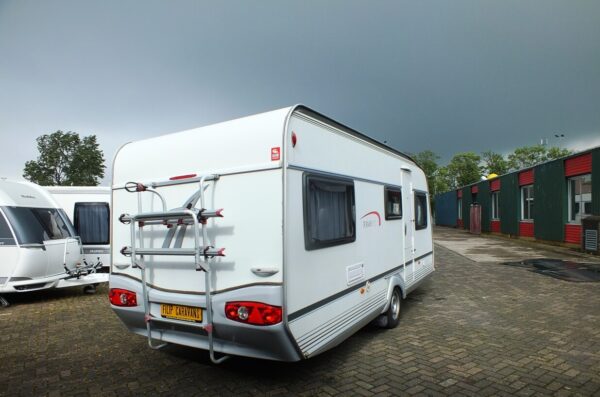 LMC FAVORIT 495, bj.2008, MOVER, VOORTENT, 2 ENKELE BEDDEN - Afbeelding 4