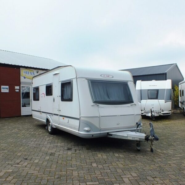 LMC FAVORIT 495, bj.2008, MOVER, VOORTENT, 2 ENKELE BEDDEN