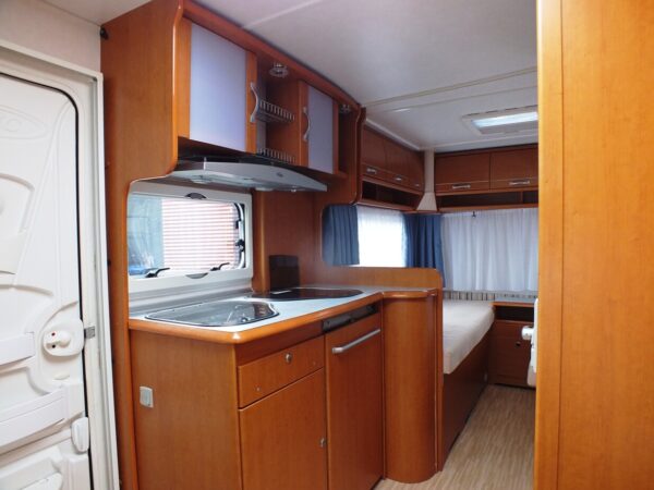 LMC FAVORIT 495, bj.2008, MOVER, VOORTENT, 2 ENKELE BEDDEN - Afbeelding 12
