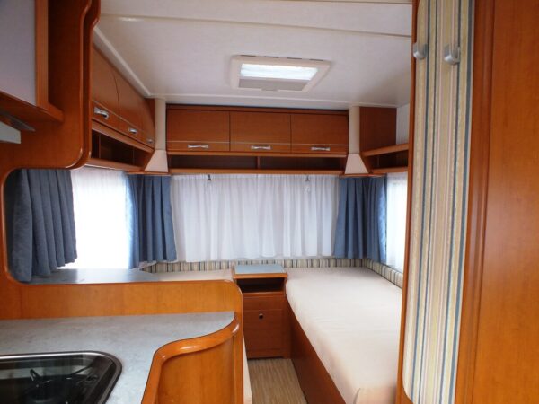 LMC FAVORIT 495, bj.2008, MOVER, VOORTENT, 2 ENKELE BEDDEN - Afbeelding 9
