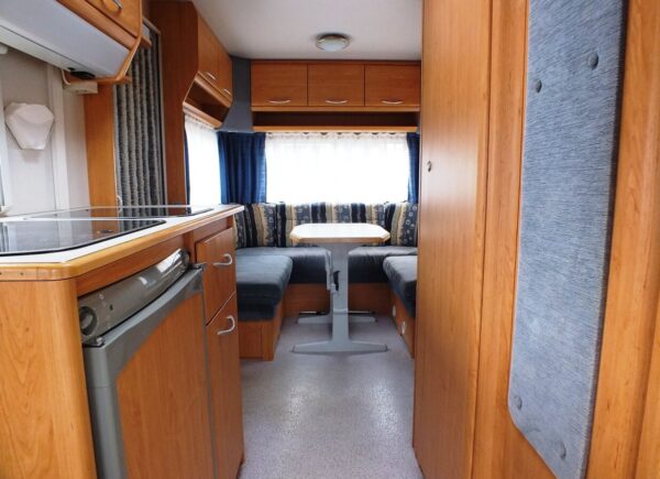 KNAUS Blue Line 450 TK bj.2001, STAPELBED, VOORTENT, LUIFEL - Afbeelding 5