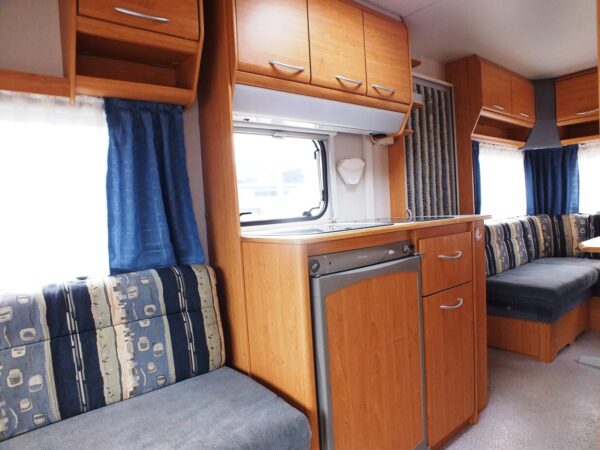 KNAUS Blue Line 450 TK bj.2001, STAPELBED, VOORTENT, LUIFEL - Afbeelding 12