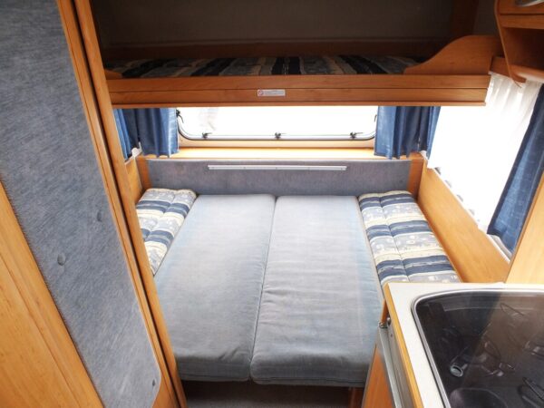 KNAUS Blue Line 450 TK bj.2001, STAPELBED, VOORTENT, LUIFEL - Afbeelding 10