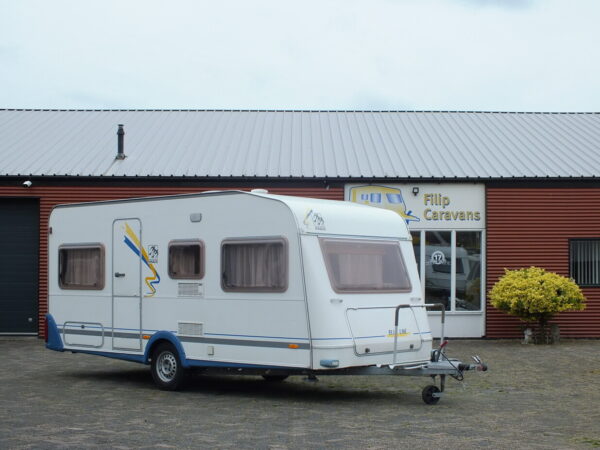 KNAUS Blue Line 450 TK bj.2001, STAPELBED, VOORTENT, LUIFEL