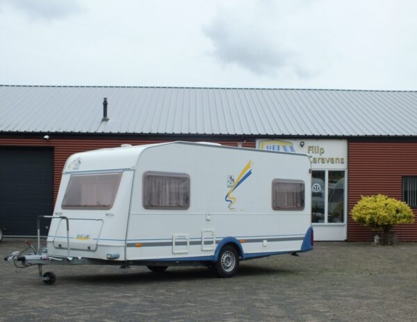 KNAUS Blue Line 450 TK bj.2001, STAPELBED, VOORTENT, LUIFEL - Afbeelding 2