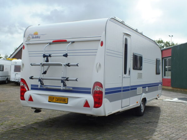 HOBBY De Luxe 500 KMFE bj.2008, STAPELBED, VOORTENT, MOVER - Afbeelding 5
