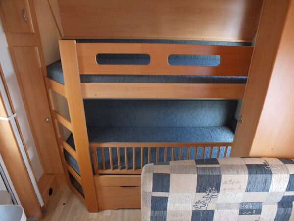 HOBBY De Luxe 500 KMFE bj.2008, STAPELBED, VOORTENT, MOVER - Afbeelding 10