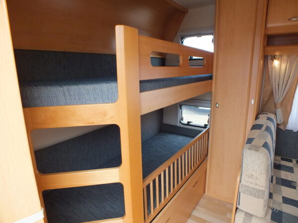 HOBBY De Luxe 500 KMFE bj.2008, STAPELBED, VOORTENT, MOVER - Afbeelding 11