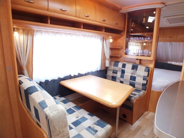 HOBBY De Luxe 500 KMFE bj.2008, STAPELBED, VOORTENT, MOVER - Afbeelding 7