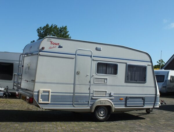 TEC Tour Rubin 390 K1 bj.2000, met STAPELBED, VOORTENT - Afbeelding 4