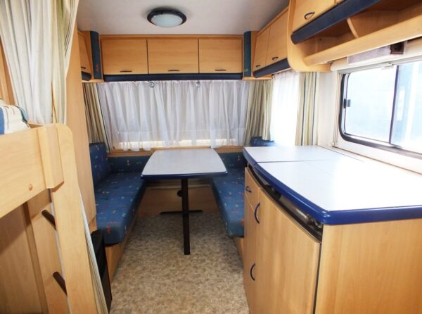 TEC Tour Rubin 390 K1 bj.2000, met STAPELBED, VOORTENT - Afbeelding 5