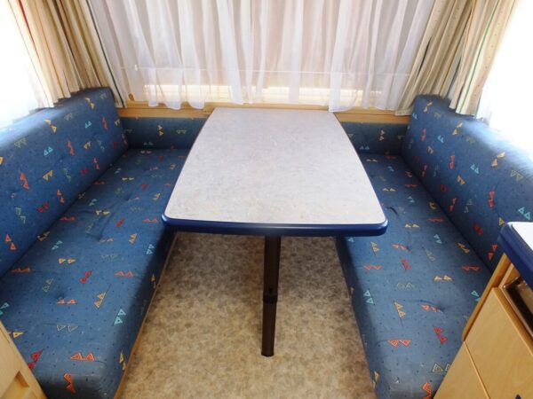 TEC Tour Rubin 390 K1 bj.2000, met STAPELBED, VOORTENT - Afbeelding 7