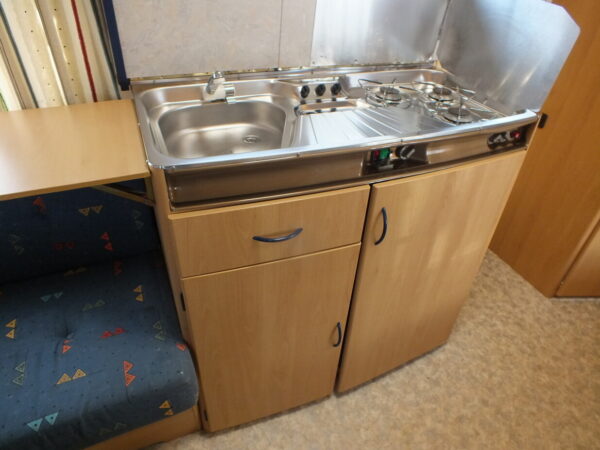 TEC Tour Rubin 390 K1 bj.2000, met STAPELBED, VOORTENT - Afbeelding 19