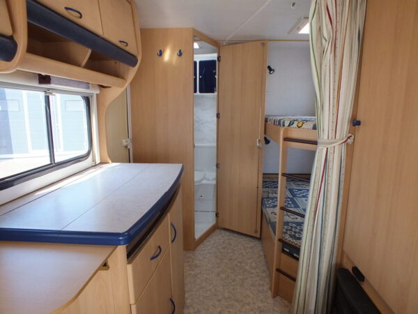 TEC Tour Rubin 390 K1 bj.2000, met STAPELBED, VOORTENT - Afbeelding 9