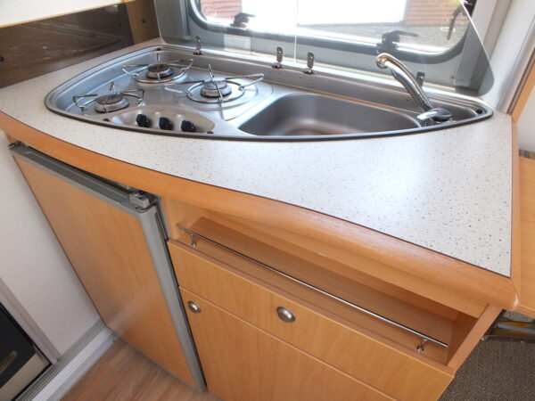 BEYERLAND Sprinter Sport 390 FB bj.2007, FRANS BED, VOORTENT - Afbeelding 14