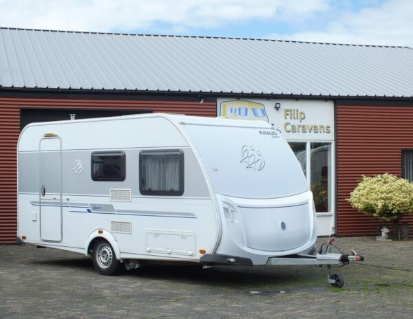 KNAUS Sport 420 QD bj.2011, met TRUMA MOVER, VOORTENT