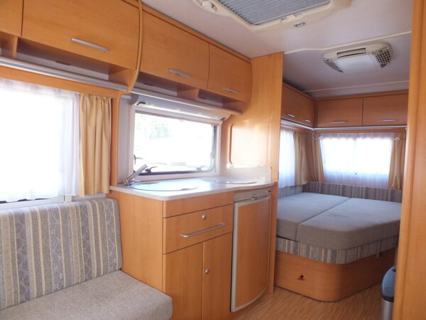 ERIBA-HYMER Living 465 bj.2005, met AIRCO, MOVER, VOORTENT - Afbeelding 11