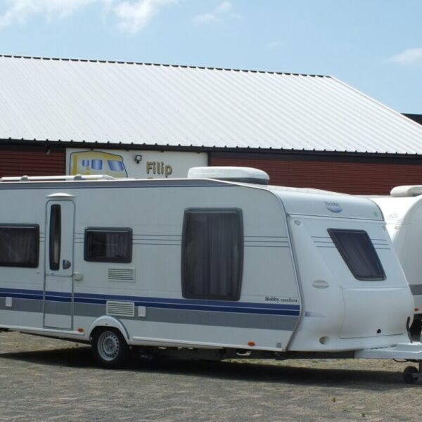 HOBBY Excellent 540 UFF bj.2007, met AIRCO, MOVER, QUEENSBED