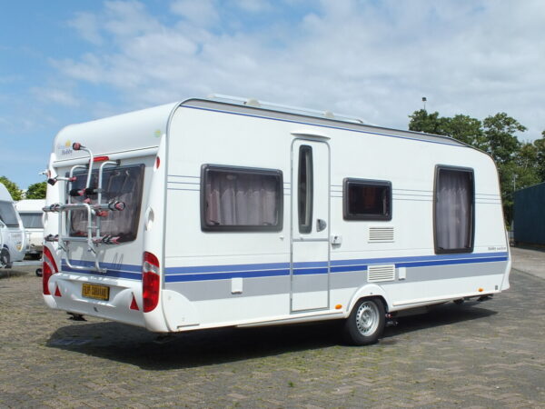 HOBBY Excellent 540 UFF bj.2007, met AIRCO, MOVER, QUEENSBED - Afbeelding 4