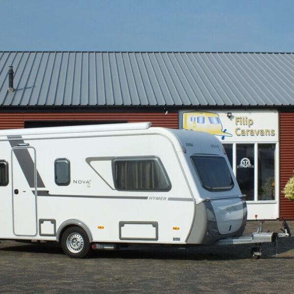 HYMER ERIBA Nova Light 470 bj.2014, TOP STAAT, met MOVER