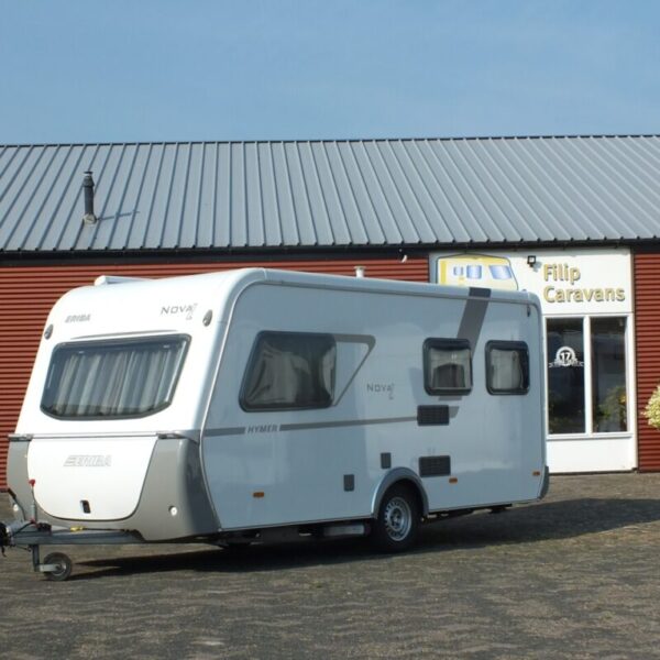 HYMER ERIBA Nova Light 470 bj.2014, TOP STAAT, met MOVER