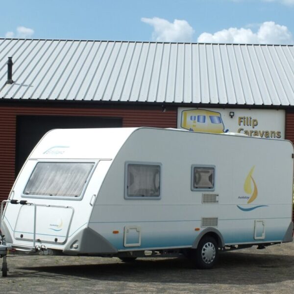EIFELLAND Holiday 500 bj.2002, STAPELBED, VOORTENT, UITBOUW