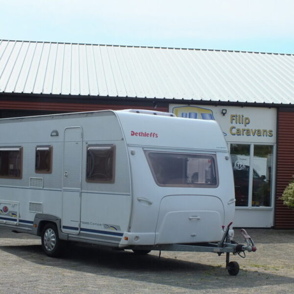 DETHLEFFS Camper 450 bj.2002, VOORTENT, LUIFEL, 2 x UITBOUW