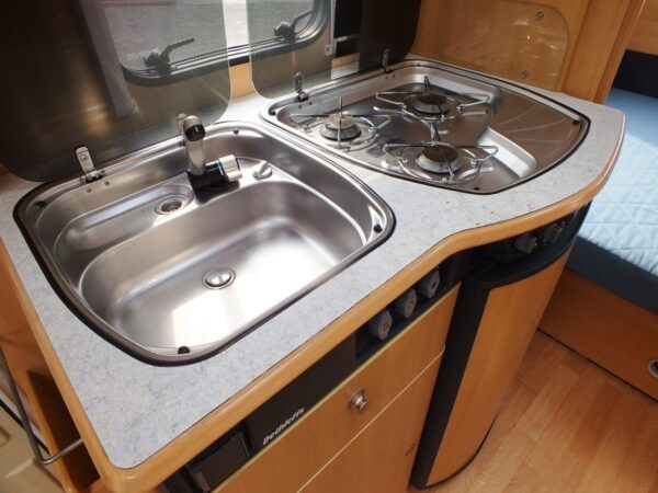 DETHLEFFS Camper 450 bj.2002, VOORTENT, LUIFEL, 2 x UITBOUW - Afbeelding 14