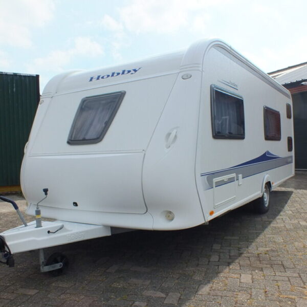 Hobby Excellent 560 KMFE, bj.2010, 6 persoons, voortent, luifel
