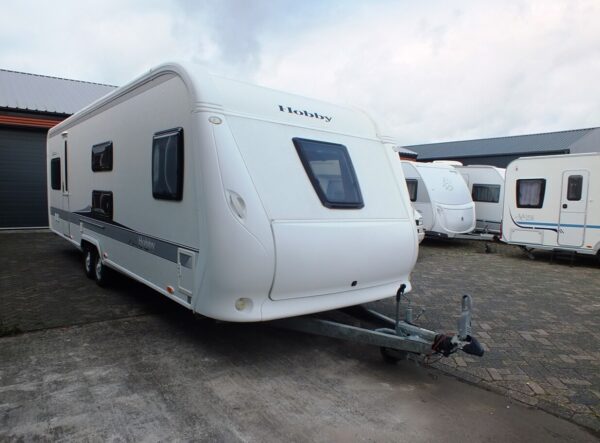 Hobby Prestige 720 UKFE, bj.2011, 8 persoons met Isabella voortent - Afbeelding 3
