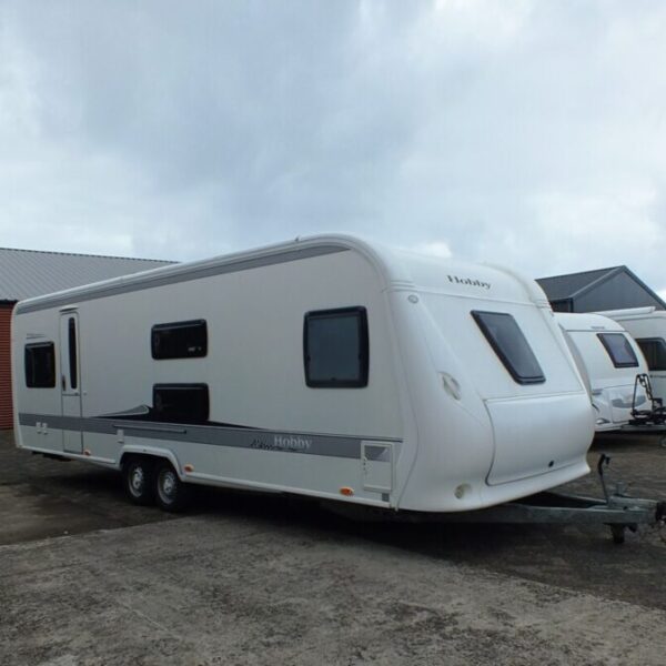 Hobby Prestige 720 UKFE, bj.2011, 8 persoons met Isabella voortent