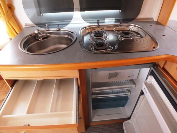 TEC Travel King 490, bj.2004 MET MOVER EN VOORTENT - Afbeelding 11