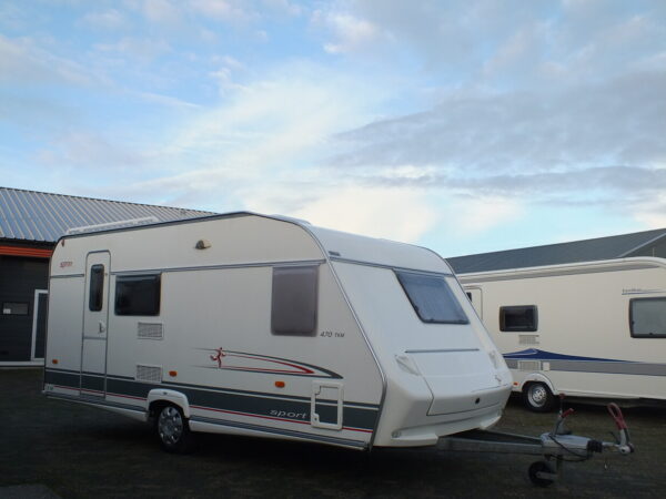 Beyerland Sprinter Sport 470 TKM, bj. 2008 met voortent