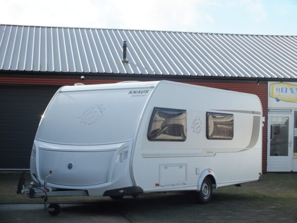 KNAUS Sudwind 500 FSK bj.2014, 7 slaapplaatsen, met VOORTENT - Afbeelding 2