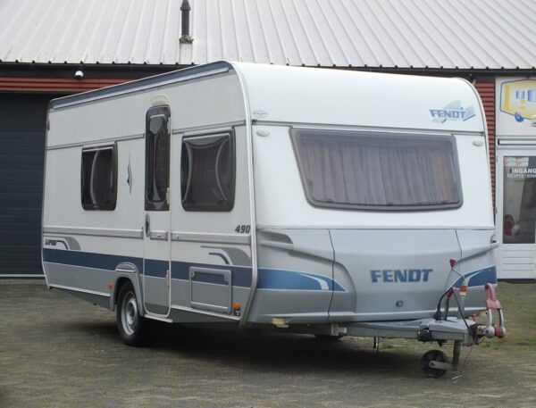 Fendt Saphir TKM 490 bj,2007 MET voortent, luifel en mover