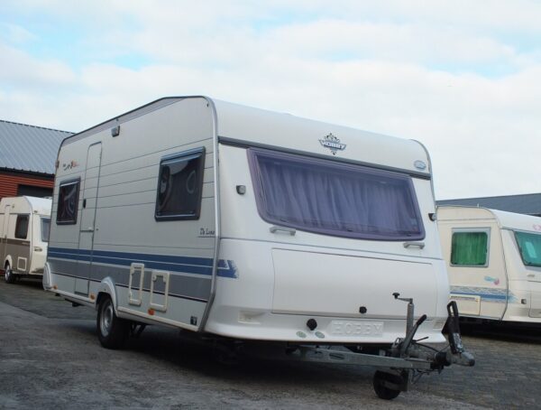 HOBBY De Luxe 495 bj.97, met BOILER, ZAKLUIFEL