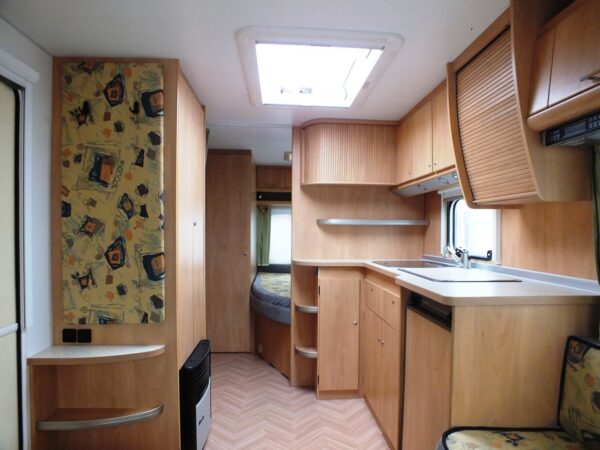 BURSTNER Ventana Avantgarde 500 TS bj.2000, frans bed douche - Afbeelding 8