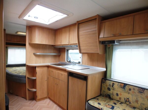 BURSTNER Ventana Avantgarde 500 TS bj.2000, frans bed douche - Afbeelding 11