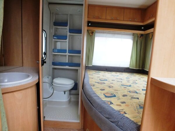 BURSTNER Ventana Avantgarde 500 TS bj.2000, frans bed douche - Afbeelding 10