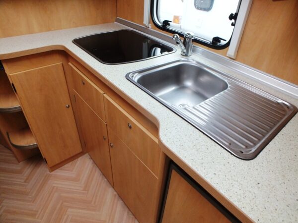 BURSTNER Ventana Avantgarde 500 TS bj.2000, frans bed douche - Afbeelding 15