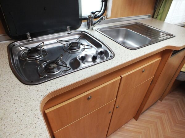 BURSTNER Ventana Avantgarde 500 TS bj.2000, frans bed douche - Afbeelding 16