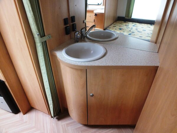 BURSTNER Ventana Avantgarde 500 TS bj.2000, frans bed douche - Afbeelding 21