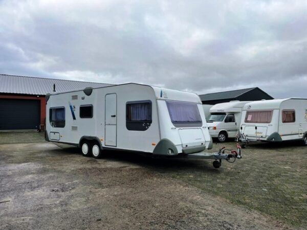 KNAUS Eurostar 650, bj.2000, 6 persoons, douche, voortent